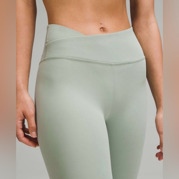 lululemon athletica Pants - Lululemon Align Asymmetrical-Waist Pant 25" in Palm Court